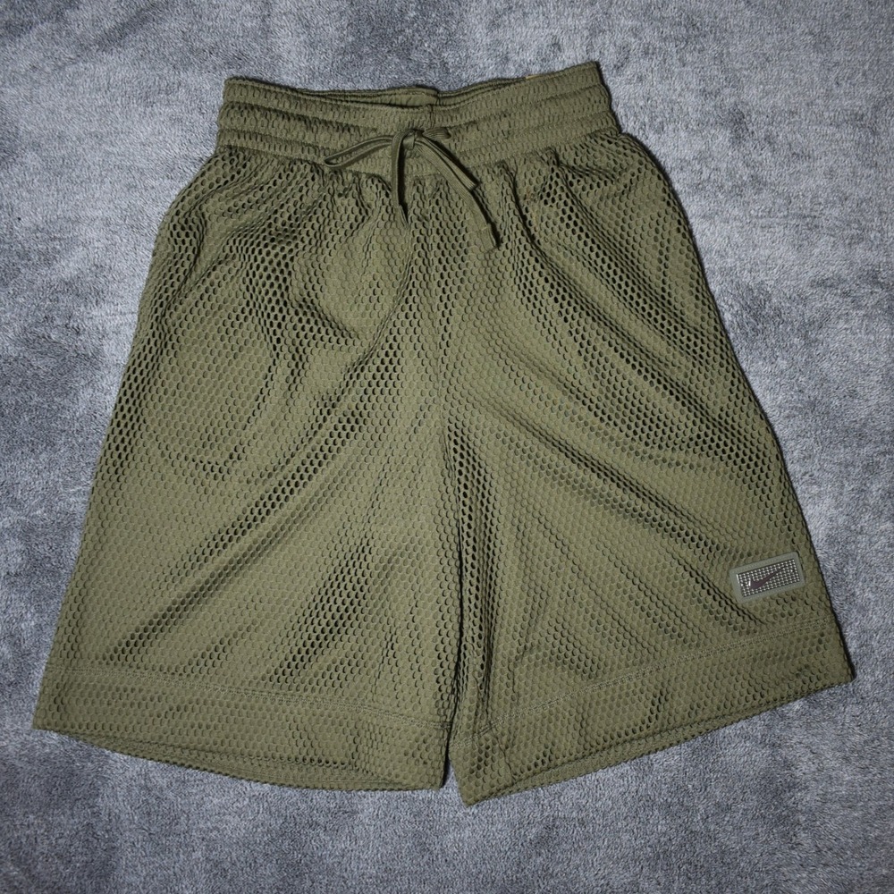 Nike Dri-FIT Devin Booker Basketball Shorts Men's M Tall Olive Green NWT HJ3901